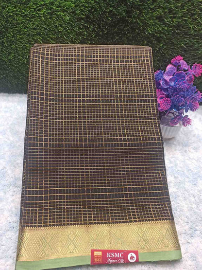 Pure Mysore Silk Saree.