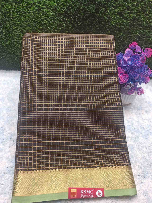 Pure Mysore Silk Saree.