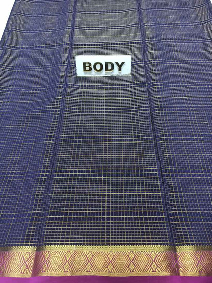 Pure Mysore Silk Saree.