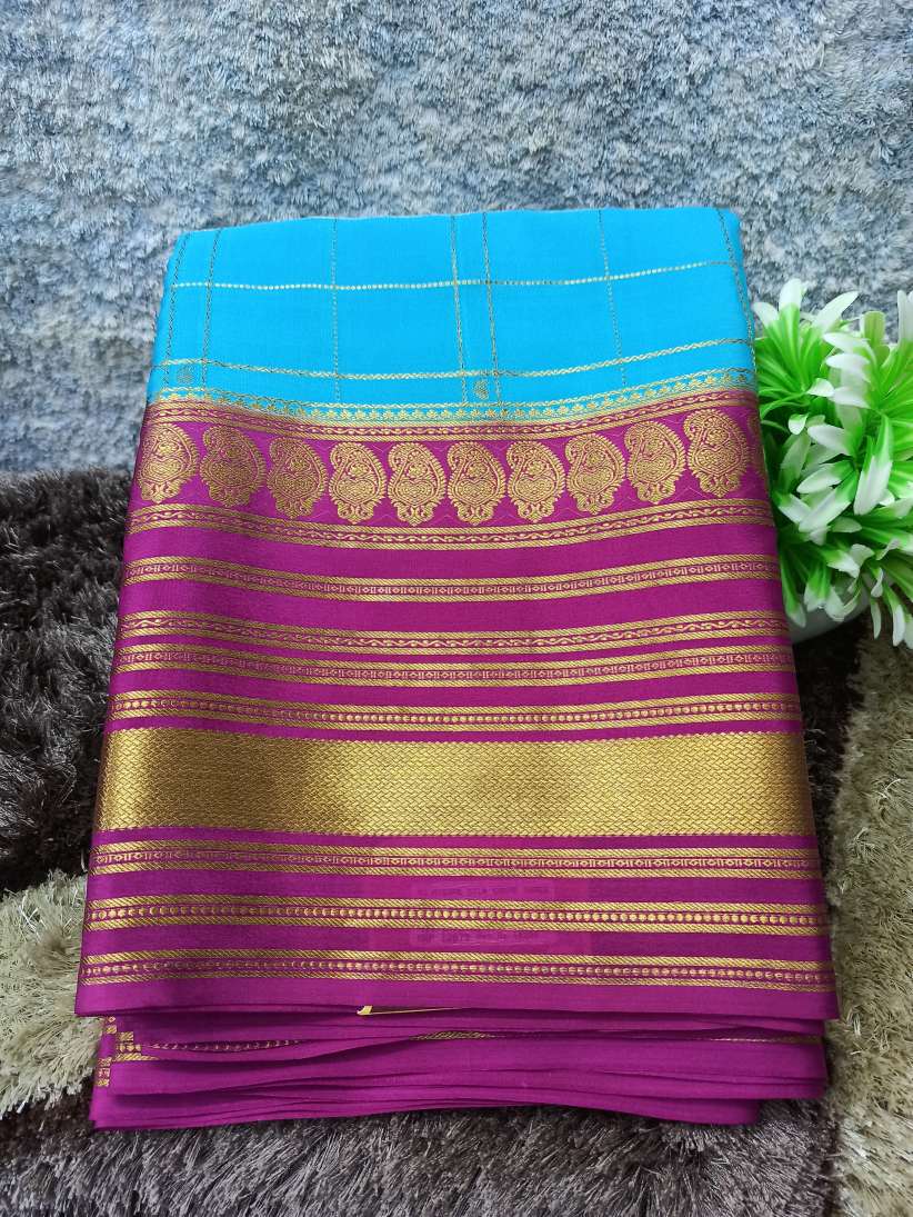 Pure Mysore Silk Saree.