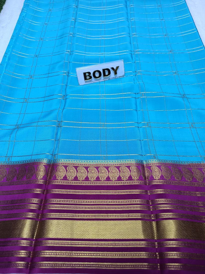 Pure Mysore Silk Saree.