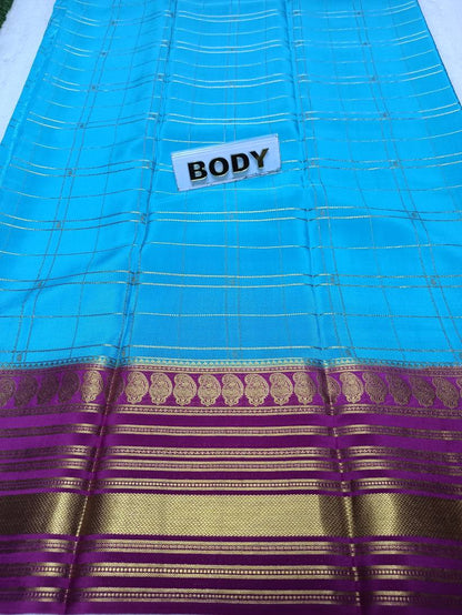 Pure Mysore Silk Saree.