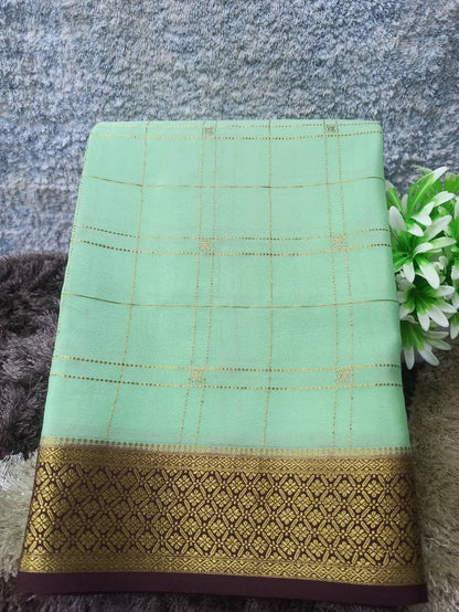 Pure Mysore Silk Saree.