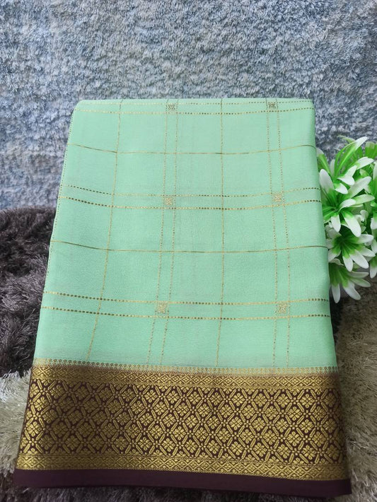 Pure Mysore Silk Saree.