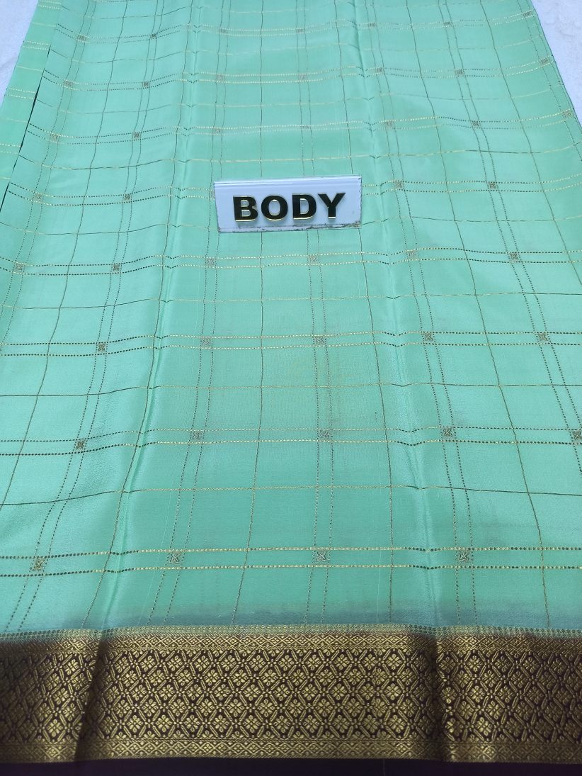 Pure Mysore Silk Saree.