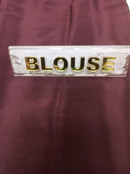 Pure Mysore Silk Saree.