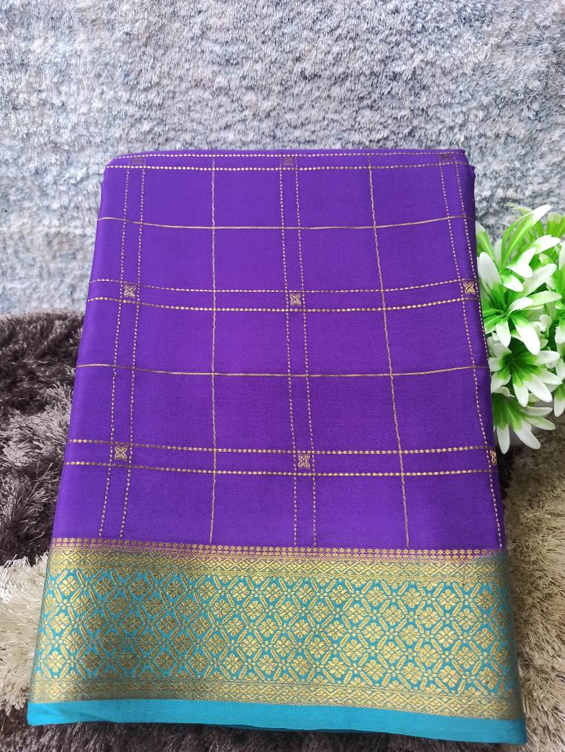 Pure Mysore Silk Saree.