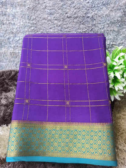 Pure Mysore Silk Saree.