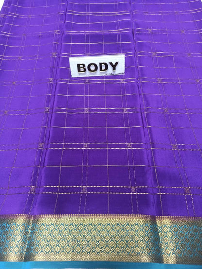 Pure Mysore Silk Saree.