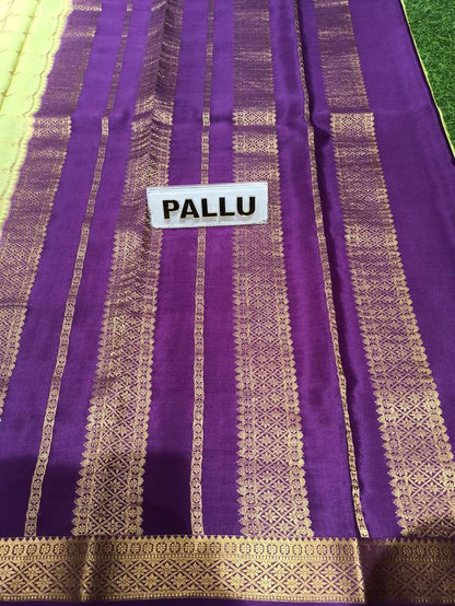 Pure Mysore Silk Saree.
