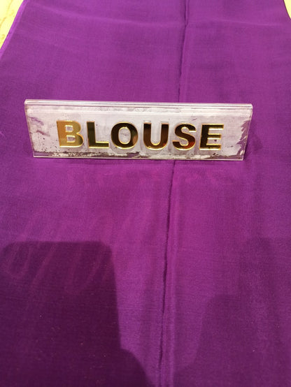 Pure Mysore Silk Saree.