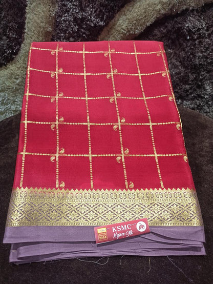 Pure Mysore Silk Saree.