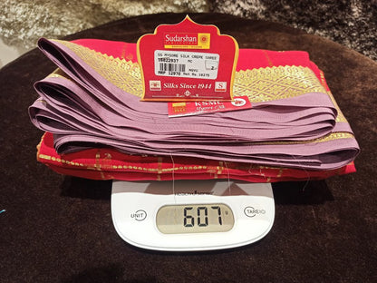 Pure Mysore Silk Saree.