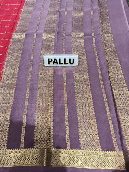 Pure Mysore Silk Saree.