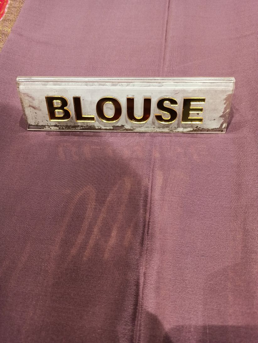 Pure Mysore Silk Saree.