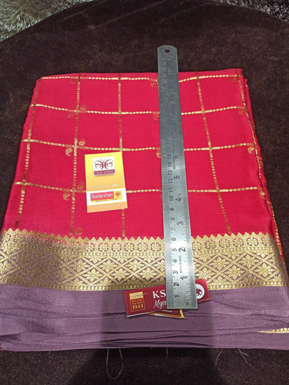 Pure Mysore Silk Saree.