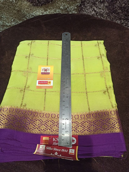 Pure Mysore Silk Saree.