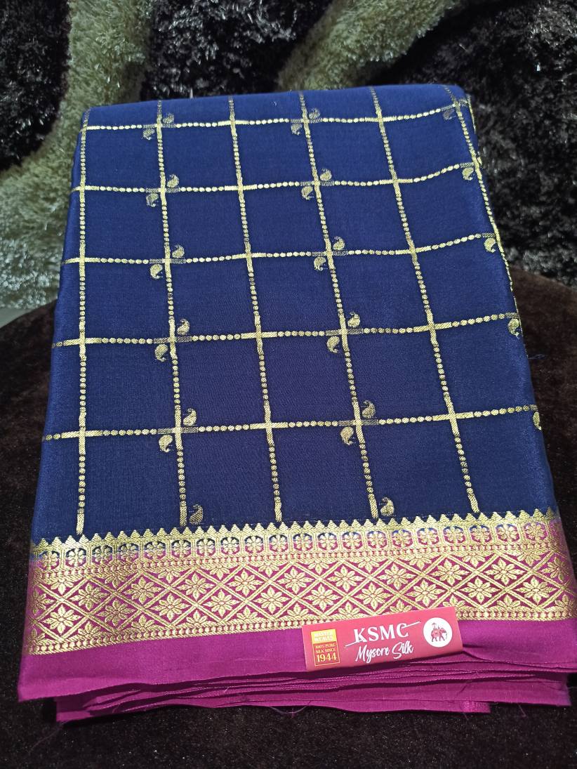 Pure Mysore Silk Saree.