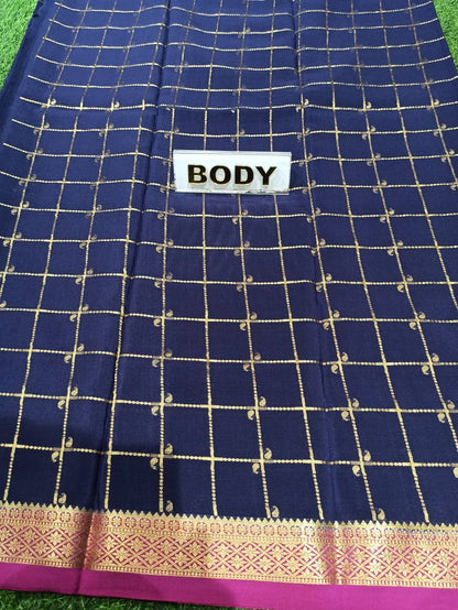 Pure Mysore Silk Saree.