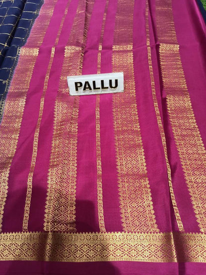 Pure Mysore Silk Saree.
