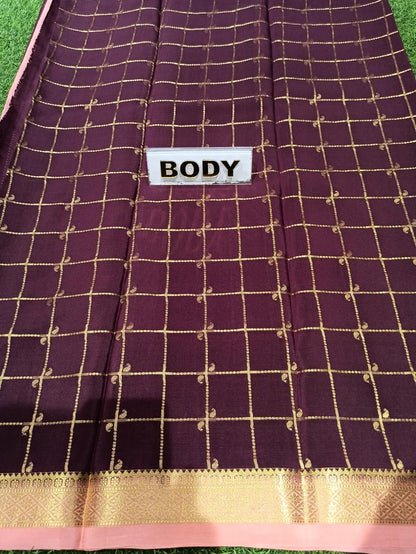 Pure Mysore Silk Saree.