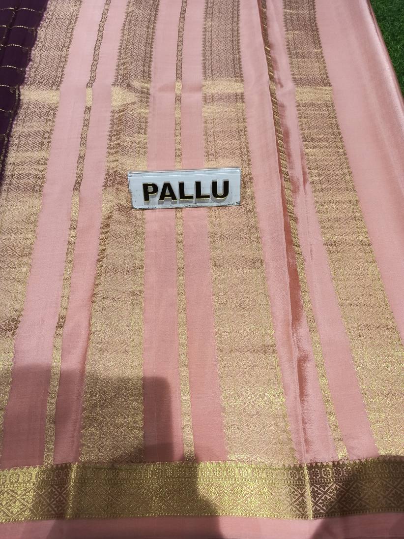 Pure Mysore Silk Saree.