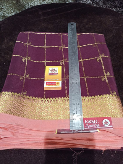 Pure Mysore Silk Saree.