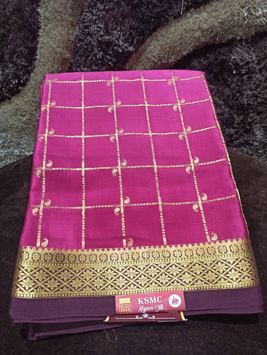 Pure Mysore Silk Saree.