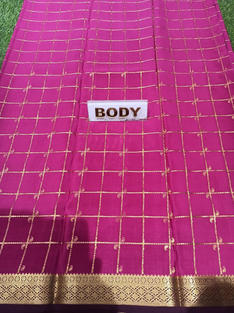 Pure Mysore Silk Saree.