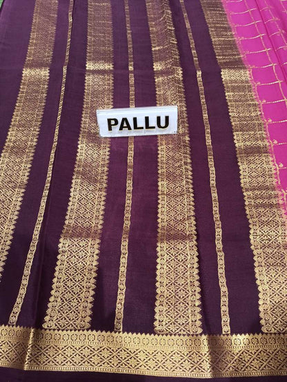 Pure Mysore Silk Saree.