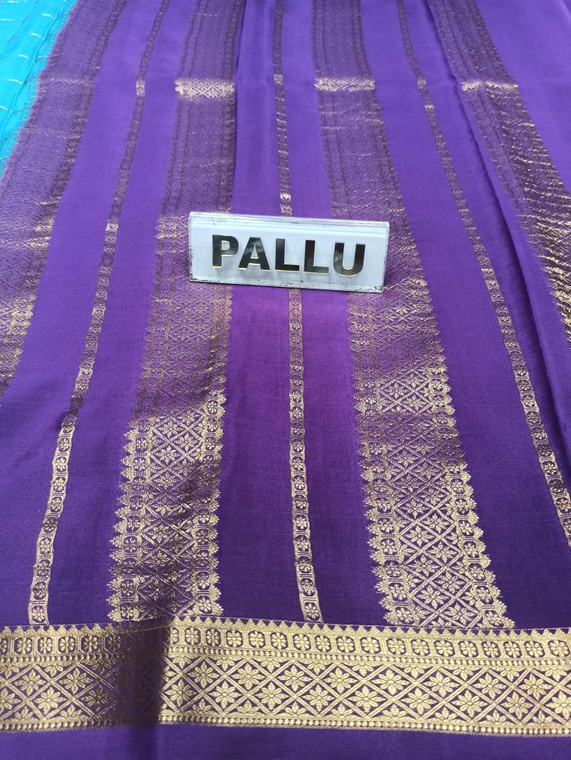 Pure Mysore Silk Saree.