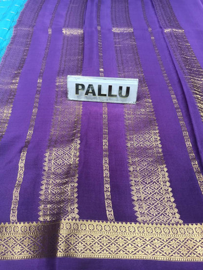 Pure Mysore Silk Saree.