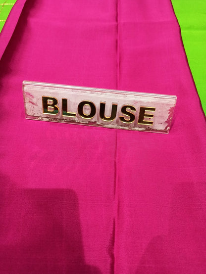 Pure Mysore Silk Saree.