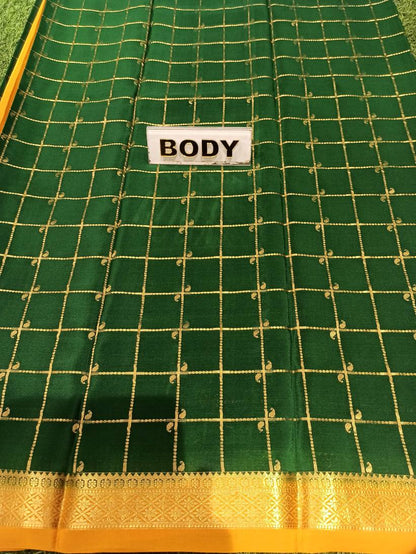 Pure Mysore Silk Saree.