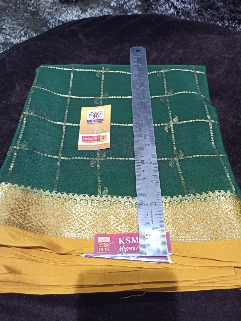 Pure Mysore Silk Saree.