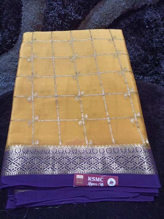 Pure Mysore Silk Saree.