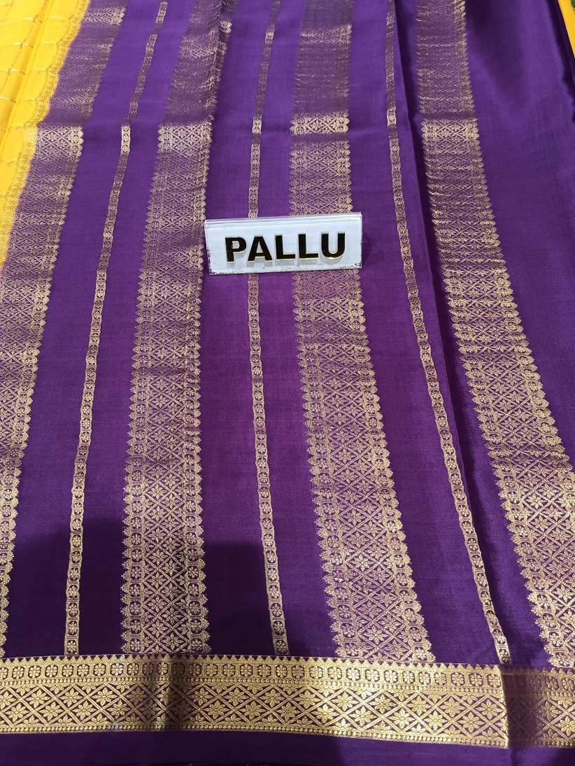 Pure Mysore Silk Saree.