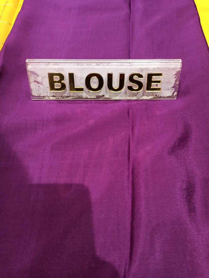 Pure Mysore Silk Saree.