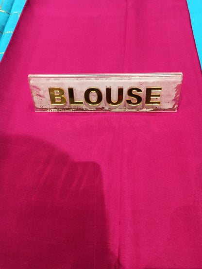 Pure Mysore Silk Saree.