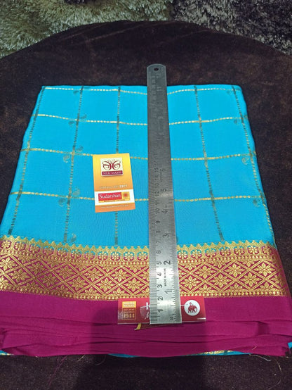 Pure Mysore Silk Saree.