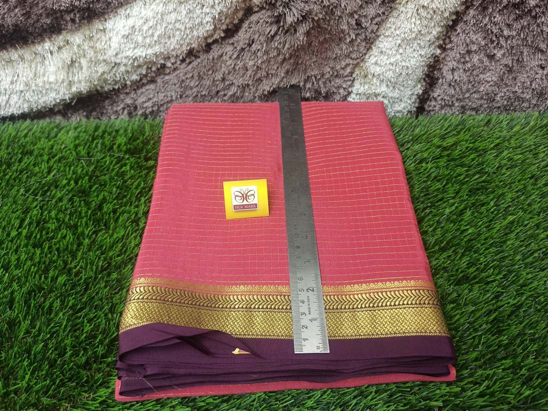Pure Mysore Silk Saree.