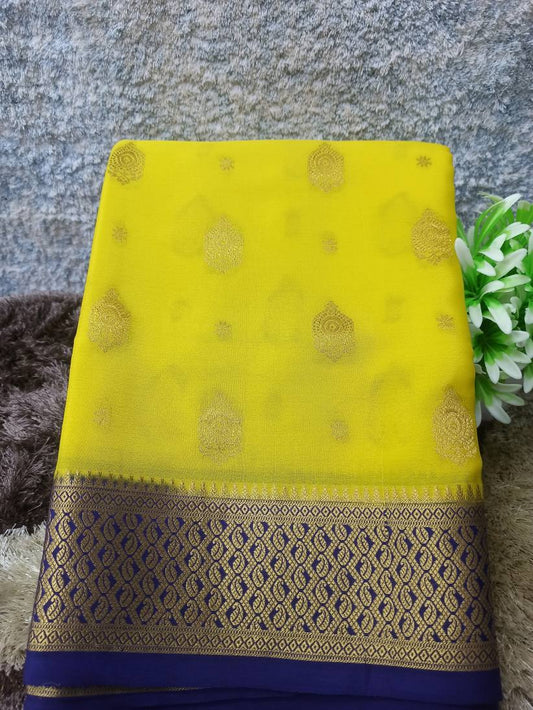 Pure Mysore Silk Saree.