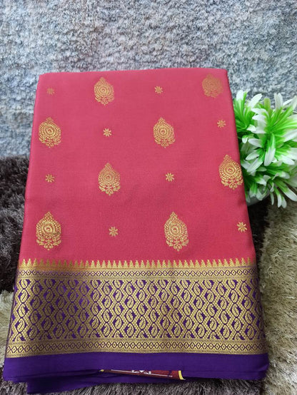 Pure Mysore Silk Saree.