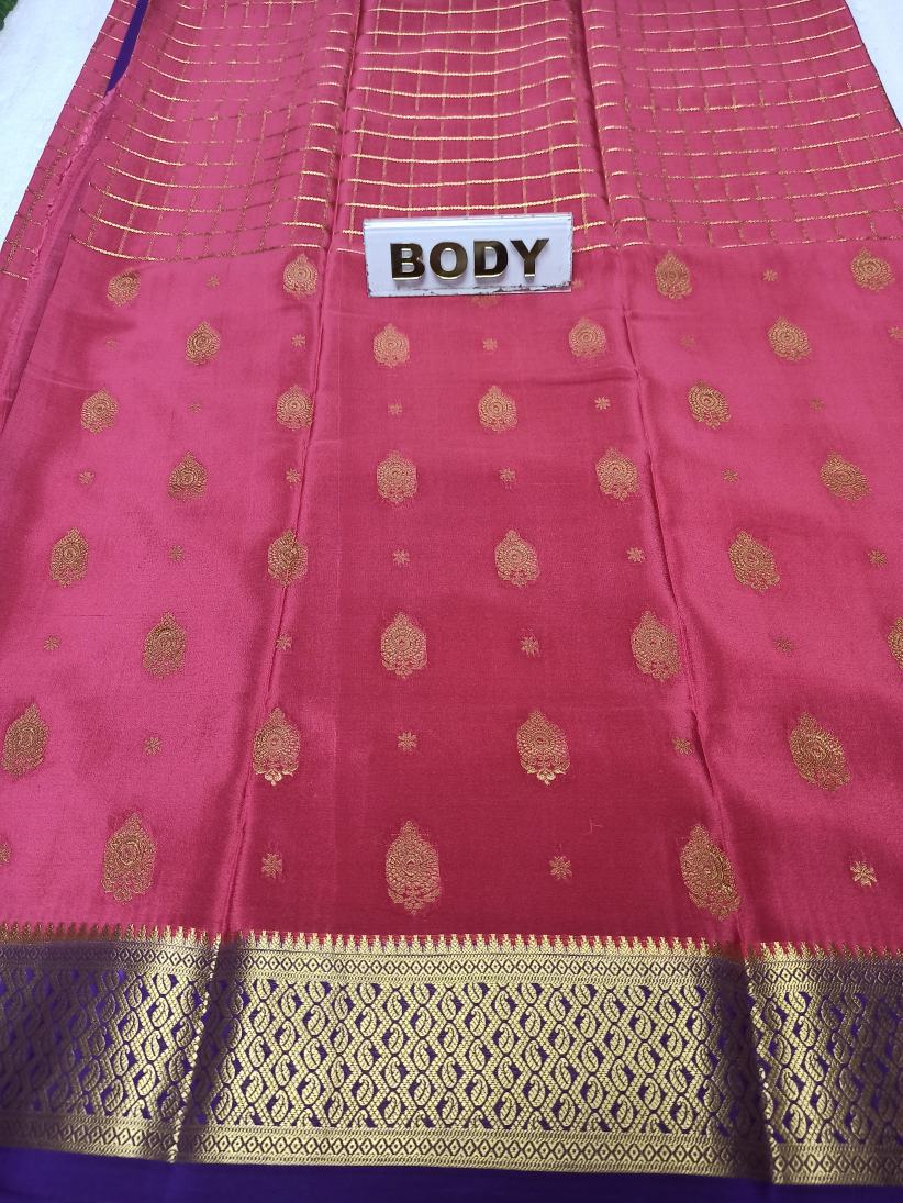 Pure Mysore Silk Saree.