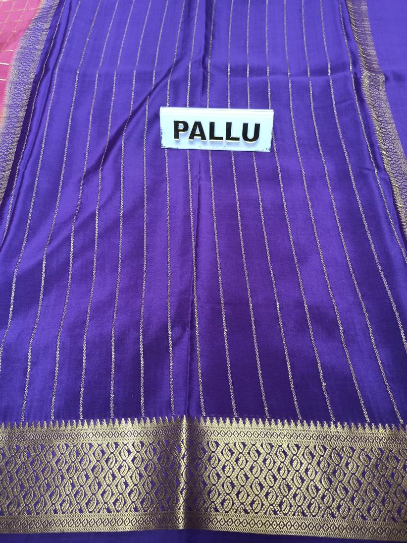 Pure Mysore Silk Saree.