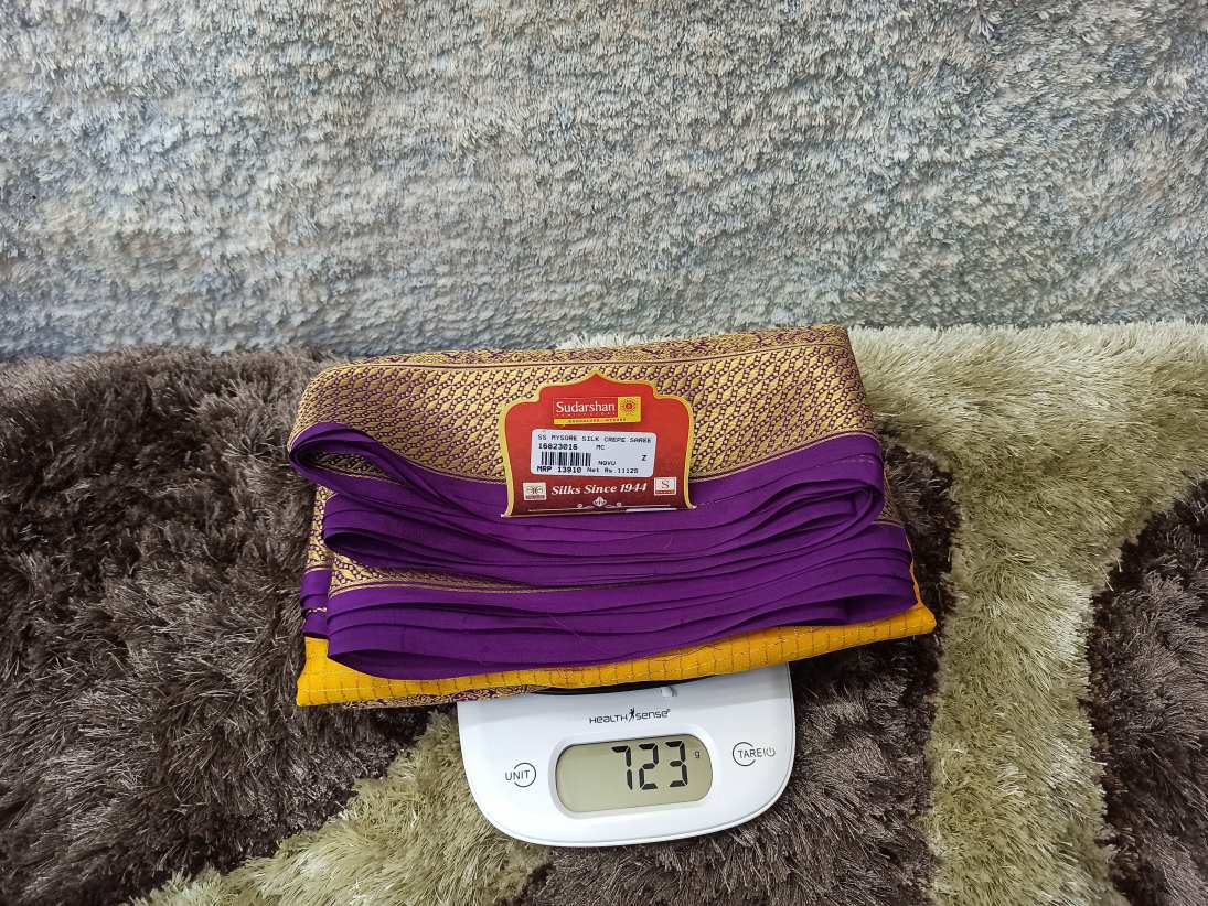 Pure Mysore Silk Saree.