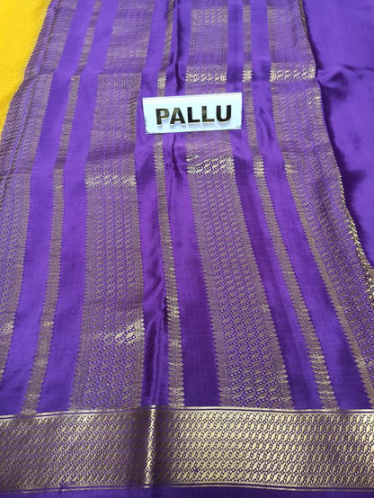 Pure Mysore Silk Saree.