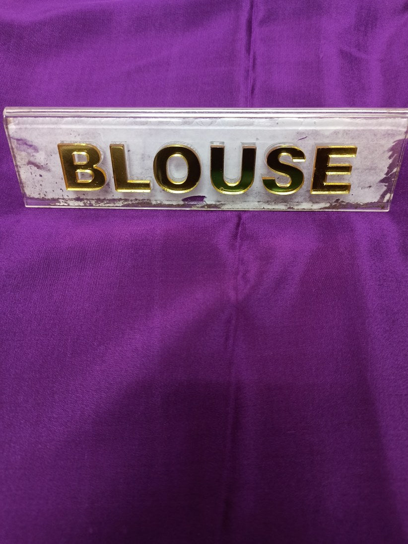 Pure Mysore Silk Saree.