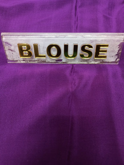 Pure Mysore Silk Saree.