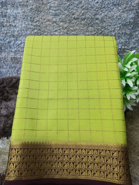 Pure Mysore Silk Saree.